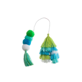 Bogg Bag Bauble - Seaweed Double Tassel